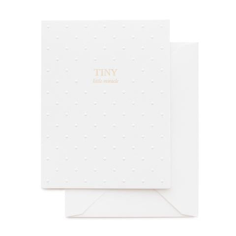 Tiny Little Miracle Greeting Card