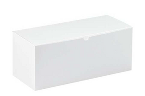 15x7x7 in. White One-Piece Box