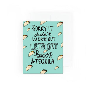 Sorry It Didn't Work Out Greeting Card