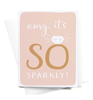 OMG It's So Sparkly Card