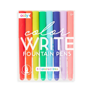 8 Color Write Fountain Pens