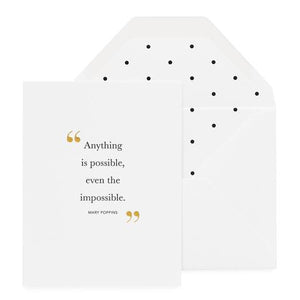 Anything is Possible Greeting Card
